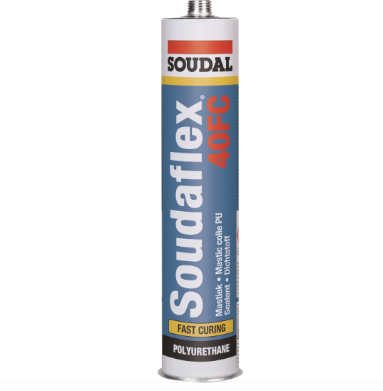 Герметик SOUDAL полиуретановый СЕРЫЙ 12х600мл