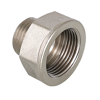 Переходник НВ 3/4" x 1" никель
