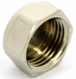 Заглушка В 1/2" никель