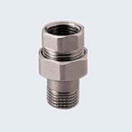 Сгон прямой 11/4" никель (прокладка O-ring).