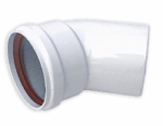 PP-R Угол 45° Ø80mm (condensing) (м-п)