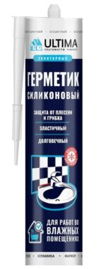 Силикон санитарный  S бесцветный 280мл (12 шт/упак)