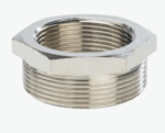 Футорка НВ 11/2" x 1/2" никель