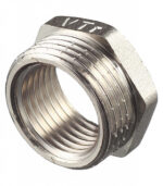 Футорка НВ 11/2" x 1/2" никель