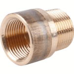 Тройник редукционный 3/4" x 3/4" x 1/2" БРОНЗА