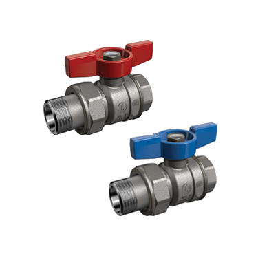 Кран с американкой 3/4" бабочка.