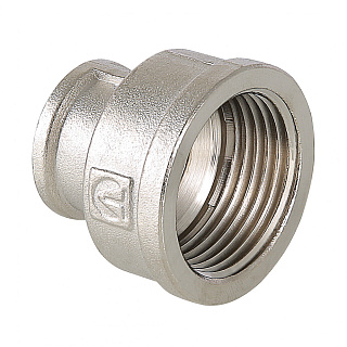 Муфта редукционная 11/4" х 1" никель
