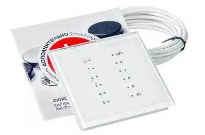 Блок-радиоприемник 12 LED (White9003)