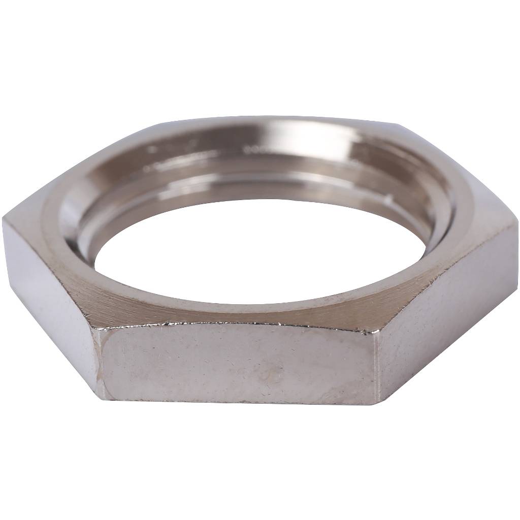 Контргайка 1/2" никель