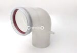 PP-R Угол 90° Ø80mm (condensing) (м-п)