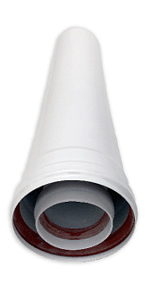PP-R Удлинитель L=0,5m Ø80/125 mm Conden.