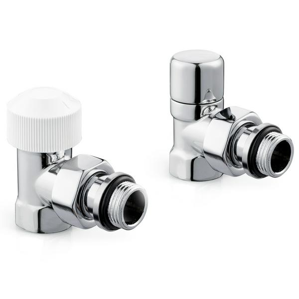 Набор термостатический угловой (хром) 1/2" М30х1,5