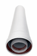 PP-R Удлинитель L=1m Ø60/100 mm Condensing