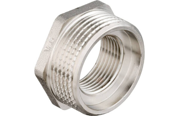 Футорка НВ 11/4" х 1" никель (120шт)