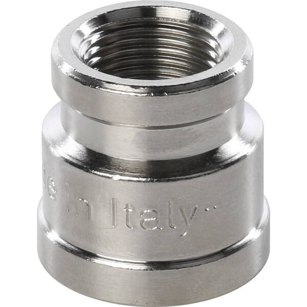 Муфта редукционная 1/2" х 3/8" никель..