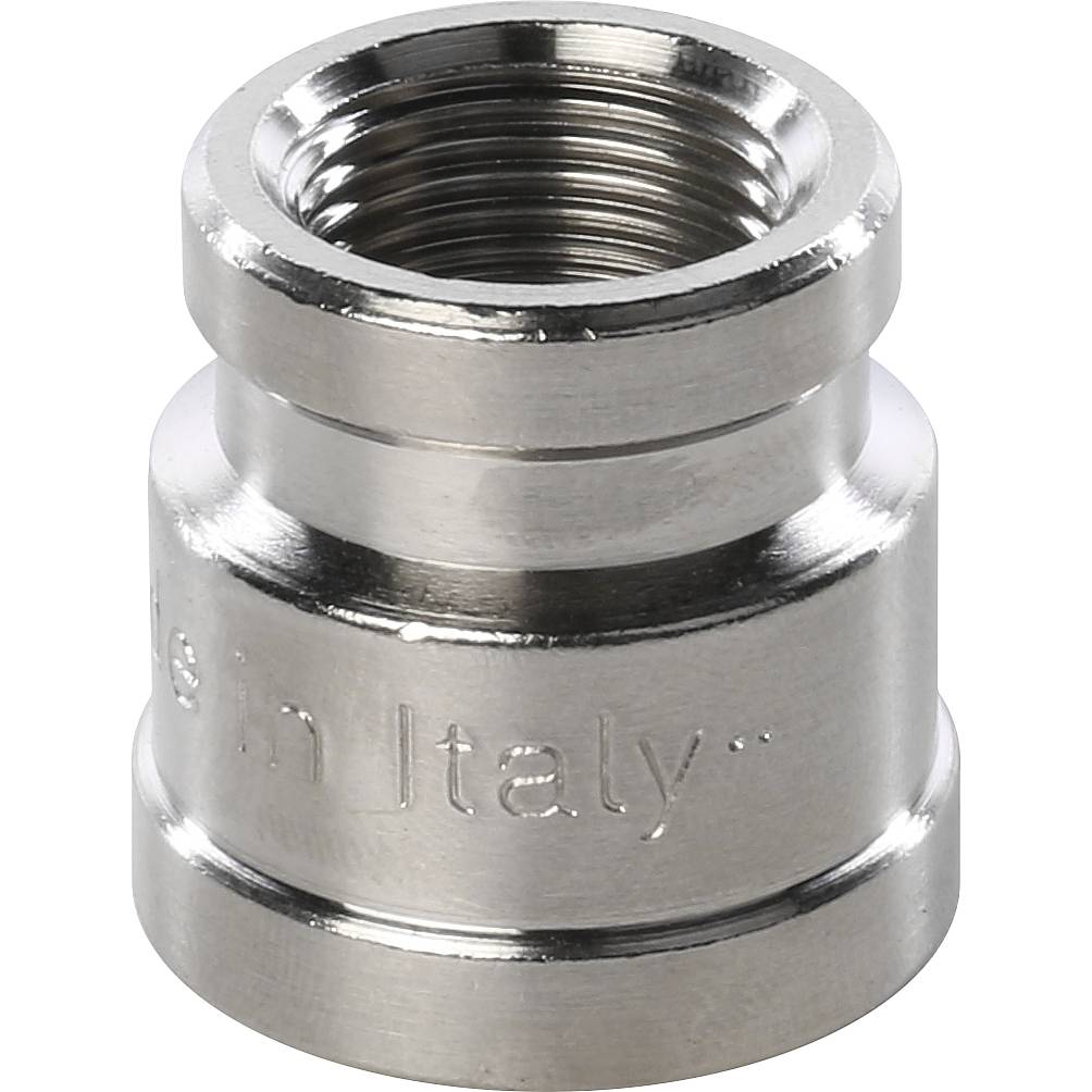 Муфта редукционная 1/2" х 3/8" никель..