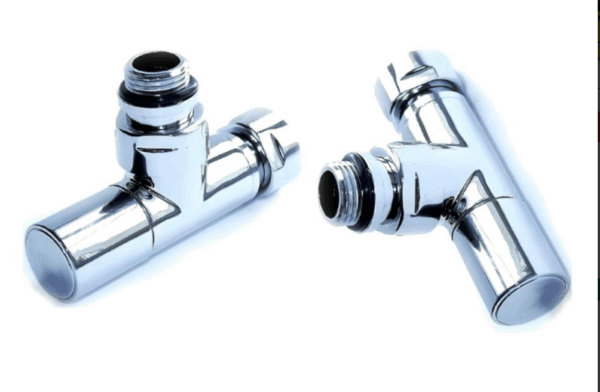 Кран для полотенцесушителя 1/2"н х 3/4"в (2шт) (кругл.)