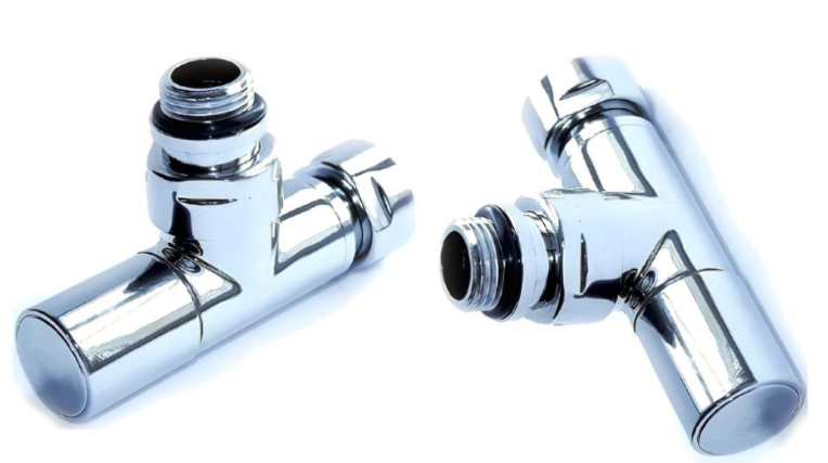 Кран для полотенцесушителя 1/2"н х 3/4"в (2шт) (кругл.)