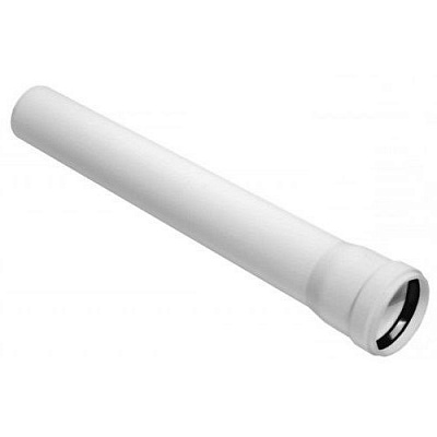 Труба канализационная 50x1000 КОМФОРТ (БЕЛ)