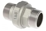 Сгон прямой НН 1/2" никель (прокладка O-ring) (72шт)