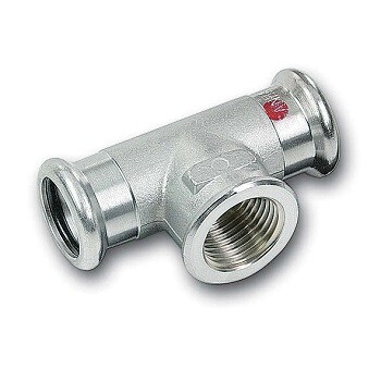 Тройник пресс оцинкованный ВР 35х1/2"х35.