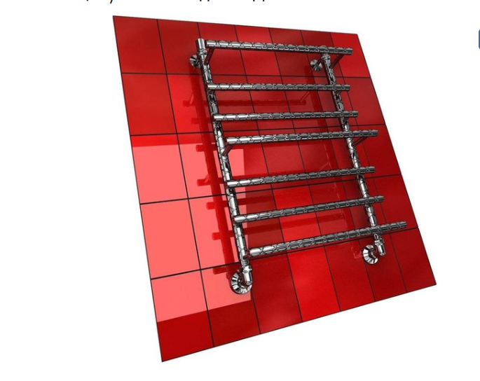 Полотенцесушитель Q TWIST 60/40 Водяной ( 1"-3/4"-1/2" К3 Полированный)