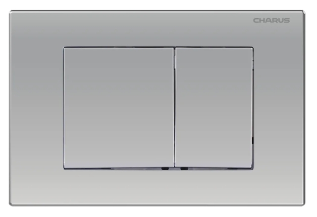 CHARUS Кнопка смыва MINIMALISTA, хром матовый