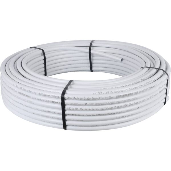 Труба мет/пл 20х2.0 PEX/AL/PEX (100м) БЕЛАЯ