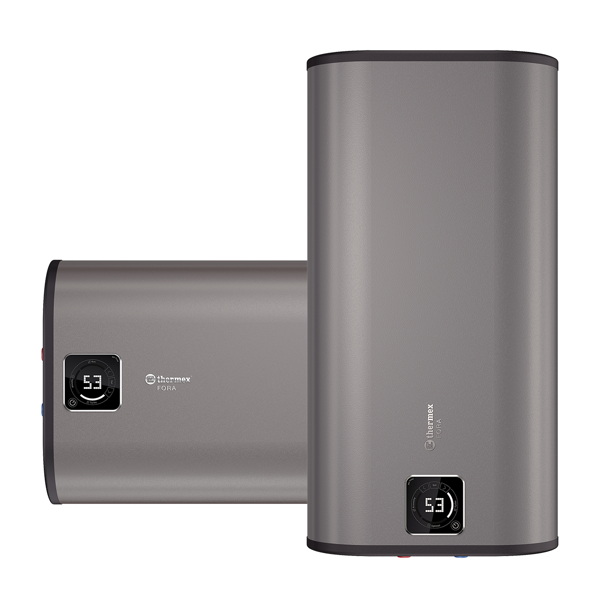 Водонагреватель электрический THERMEX плоский Fora 80 (pro) Wi-Fi накопительный (80 Л)