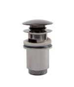 Донный клапан 1-1/4", 80мм с переливом ХРОМ