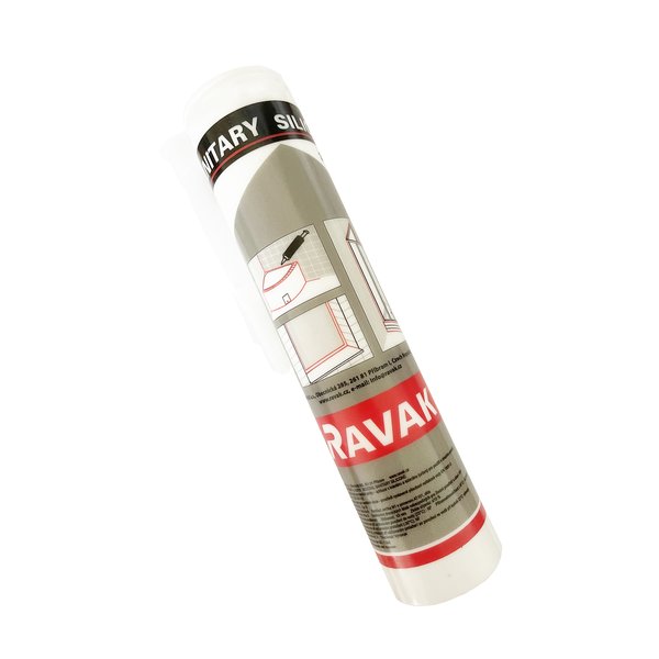 Силикон санитарный прозрачный RAVAK Professional, 310мл
